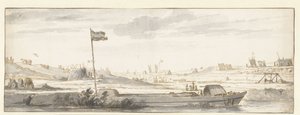 A Mallegat ásása Dordrecht mellett, 1648 alkotó: Aelbert Cuyp (attributed to)