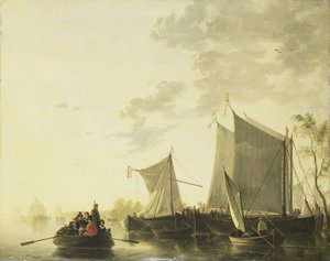 folyóranéző kilátás alkotó: Aelbert Cuyp (copy after)