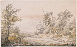 Egy út a dűnék között alkotó: Aelbert Cuyp