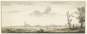 Harderwijk kilátása Harderwijk. (cím a tárgyon) alkotó: Aelbert Cuyp