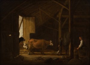 Tehénistálló belseje alkotó: Aelbert Cuyp