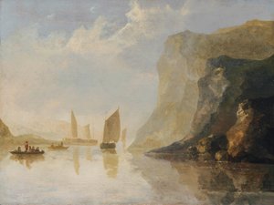 Folyami táj csónakokkal alkotó: Aelbert Cuyp