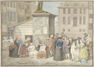 Københavnsk selskabsscene, t.v. kortspillere, t.h. musiceres der   1265269   hu       hungarian Successfully Translated  Original: Udkast til illustration til Skarnbassen Translat: Udkast til illustration til Skarnbassen 1265062 hu hungarian Successfully T alkotó: Aert Schouman (signed by artist)