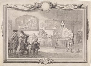Szent Lukács céhe Dordrechtben, 1736