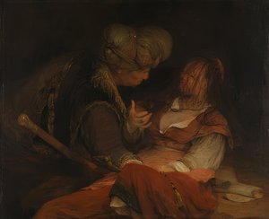 Júda és Támár. 1681 körül