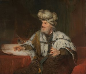 Dávid király. 1680-85 alkotó: Aernt de Gelder