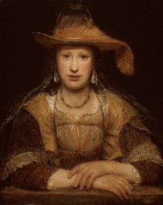 Egy fiatal nő portréja, 1690 körül (olaj, vászon) alkotó: Aernt de Gelder
