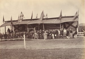 A Grand Stand, Foochow Fuzhou, kb. 1869.