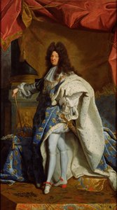 XIV. Lajos portréja alkotó: After Hyacinthe Rigaud