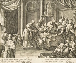 Krisztus körülmetélése alkotó: after Jacopo Tintoretto
