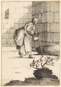 Koldusasszony alkotó: After Jacques Callot