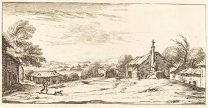 Tájkép alkotó: After Jacques Callot