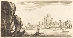 Tájkép alkotó: After Jacques Callot