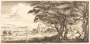 Tájkép alkotó: After Jacques Callot