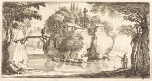 Tájkép alkotó: After Jacques Callot