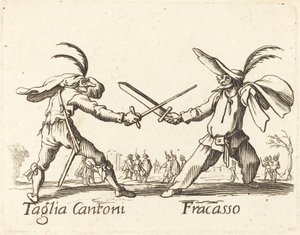 Taglia Cantoni és Fracasso alkotó: After Jacques Callot