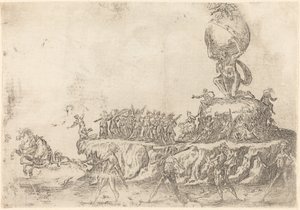 A Nap úszója alkotó: After Jacques Callot