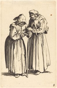 Két koldusasszony alkotó: After Jacques Callot