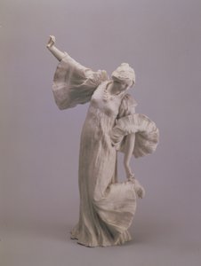 Táncos, asztal közepéről, Sevres, 1900 (keksz)
