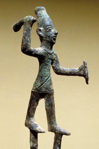 Baál figurája, kánaáni (bronz)