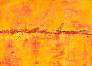 Horizont 2.0, 2017 (akril, vászon)