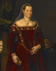 Egy hölgy portréja alkotó: Agnolo Bronzino