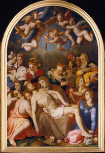 A keresztről való leszállás, 1553 alkotó: Agnolo Bronzino