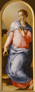 Szűz Angyali üdvözlet, 1540-1545 alkotó: Agnolo Bronzino