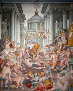 Szent Lőrinc mártíromsága alkotó: Agnolo Bronzino