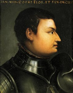 Lodovico de Medici portréja, más néven Giovanni dalle Bande Nere (Forli alkotó: Agnolo Bronzino