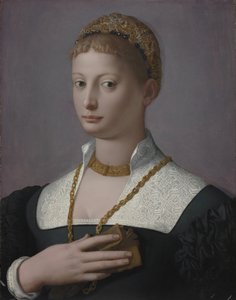 Női portré, 1550 körül (olaj, fa)