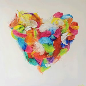 Tollas szív, 2023 (olaj, vászon) alkotó: Agnès Lefèvre