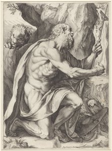 Szent Jeromos alkotó: Agostino Carracci