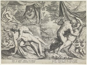 Szerelem az aranykorban A szerelem gyümölcsei A szerelem különböző aspektusai alkotó: Agostino Carracci