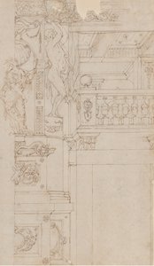Tanulmányok a Palazzo Ducale Palazzo Pitti trompe-l