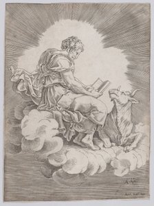 Szent Lukács, 1518. alkotó: Agostino Veneziano