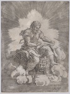 Szent Márk, 1518-ban. alkotó: Agostino Veneziano