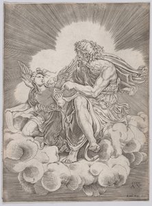 Szent Máté 1518-ban kelt. alkotó: Agostino Veneziano
