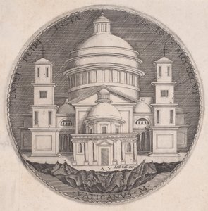Szent Péter-bazilika, 1517-ben. alkotó: Agostino Veneziano