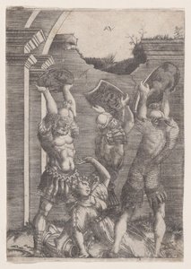 A szabinok által összetört Tarpeia, kb. 1514-3