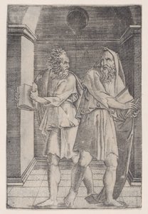 A filozófusok, kb. 1514-36. alkotó: Agostino Veneziano