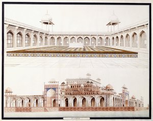 Secundra, 1815 körül alkotó: Agra School