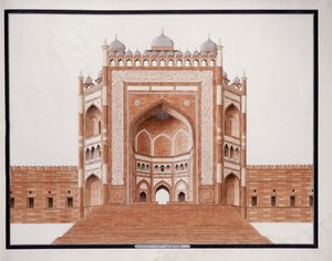 The Gateway at Futtypore, Sicri, c. 1815