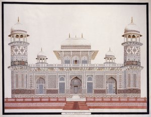 Etahmadowlah sírja, kb. 1815