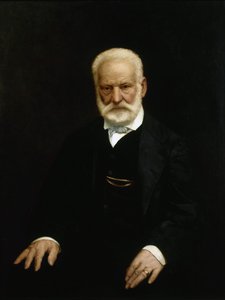 Victor Hugo portréja 1802-1885.