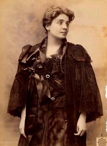 Eleonora Duse olasz színésznő, 1896 alkotó: Aime Dupont