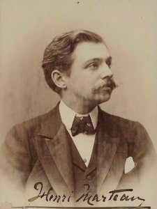 Henri Marteau hegedűművész és zeneszerző portréja 1874-1934, 1898. alkotó: Aime Dupont