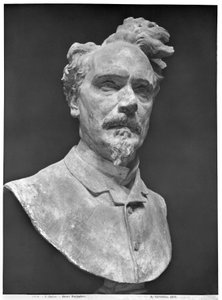 Henri Rochefort (1830-1913) mellszobra (gipsz)