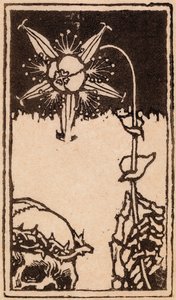 A halál és a virág alkotó: Akseli Gallen-Kallela