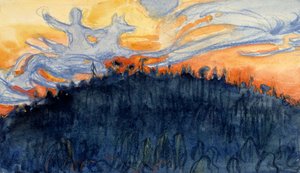 Impivaara messziről alkotó: Akseli Gallen-Kallela